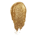 Swatch van e.l.f. Liquid Glitter Eyeshadow 24-Karat Gold