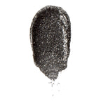 Swatch van e.l.f. Liquid Glitter Eyeshadow Black Magic
