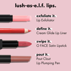 Stappen voor het aanbrengen van e.l.f. Cream Glide Lip Liner