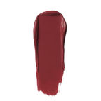 Swatch van e.l.f. O FACE Satin Lipstick Shameless in roze pruimtint