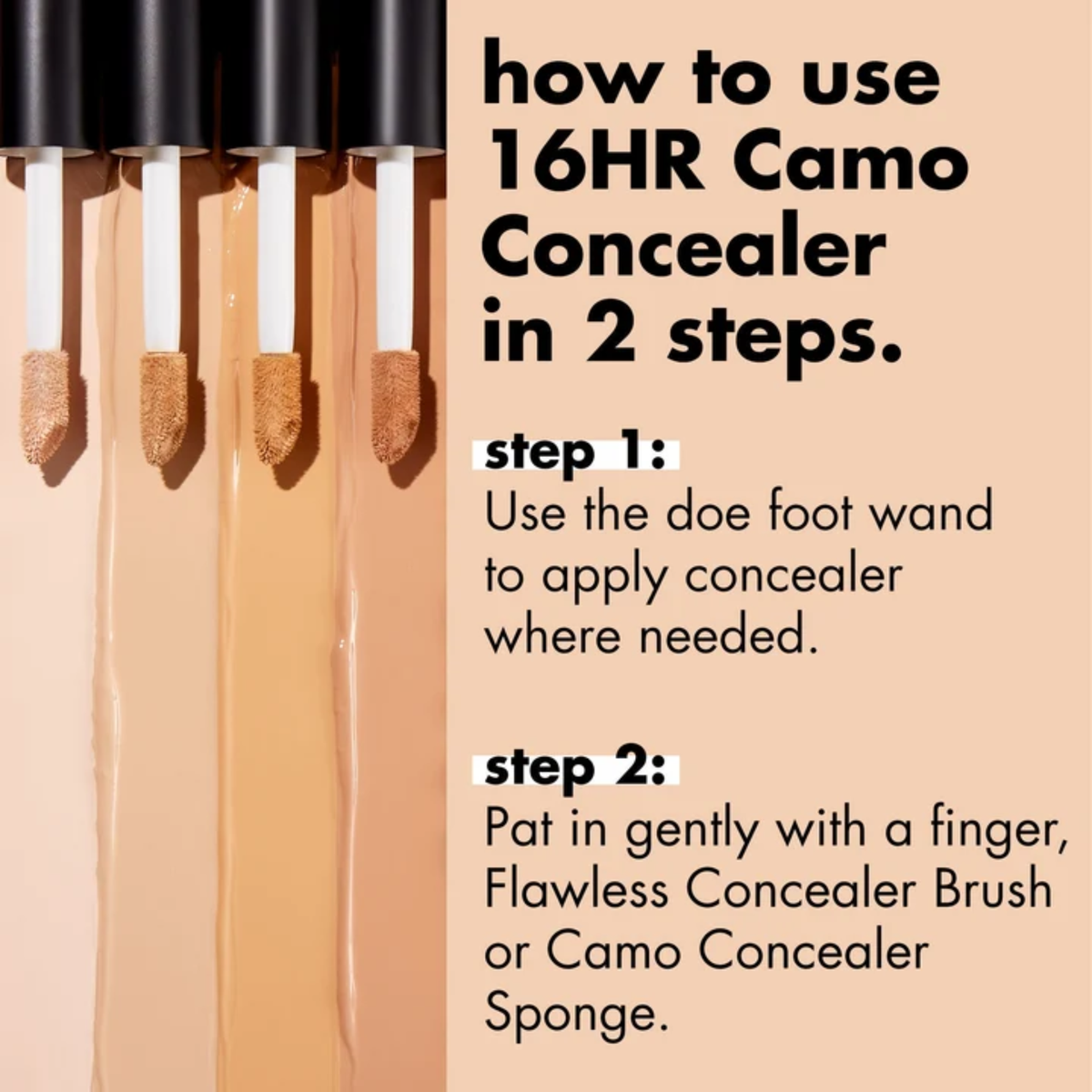 e.l.f. 16HR Camo Concealer Fair Warm concealer voor een egale teint