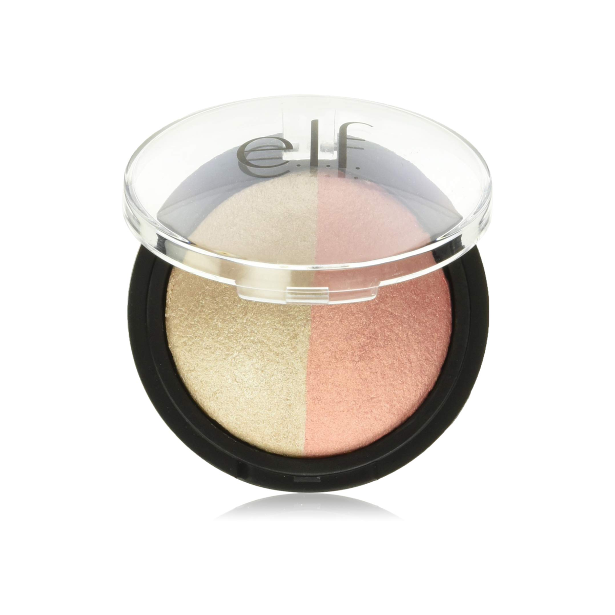 e.l.f. Halo Glow Silky Powder Highlighter Blush Money Rose Gold
