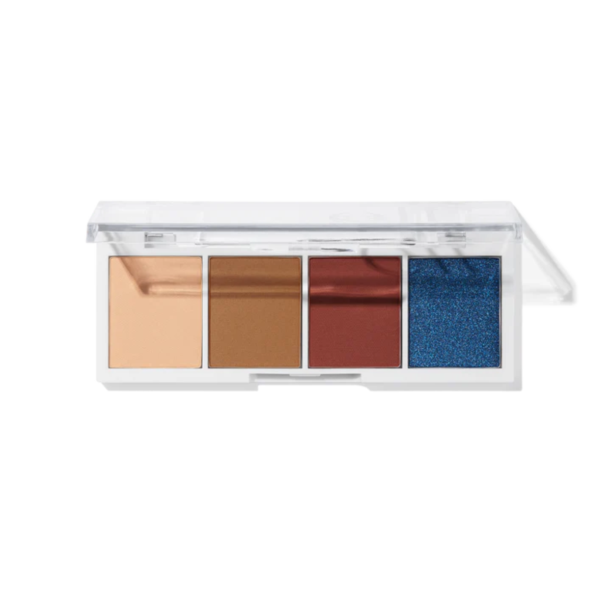 Compact oogschaduwpalette van e.l.f. Carnival Candy met matte en shimmer tinten.