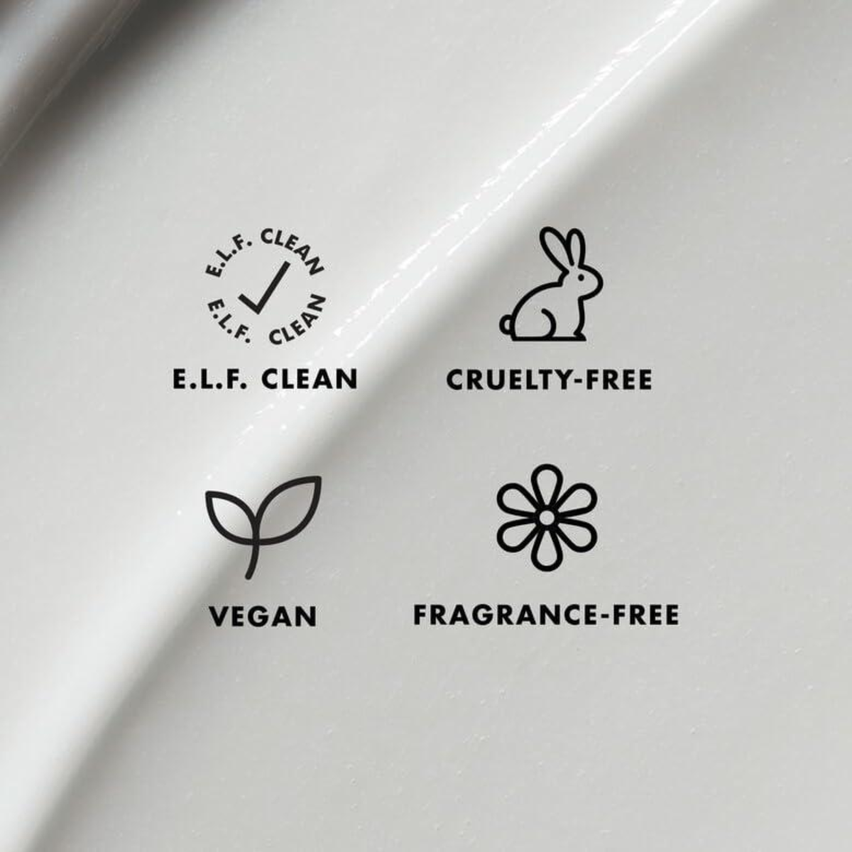 Vegan, parfumvrije en dierproefvrije eigenschappen van e.l.f.