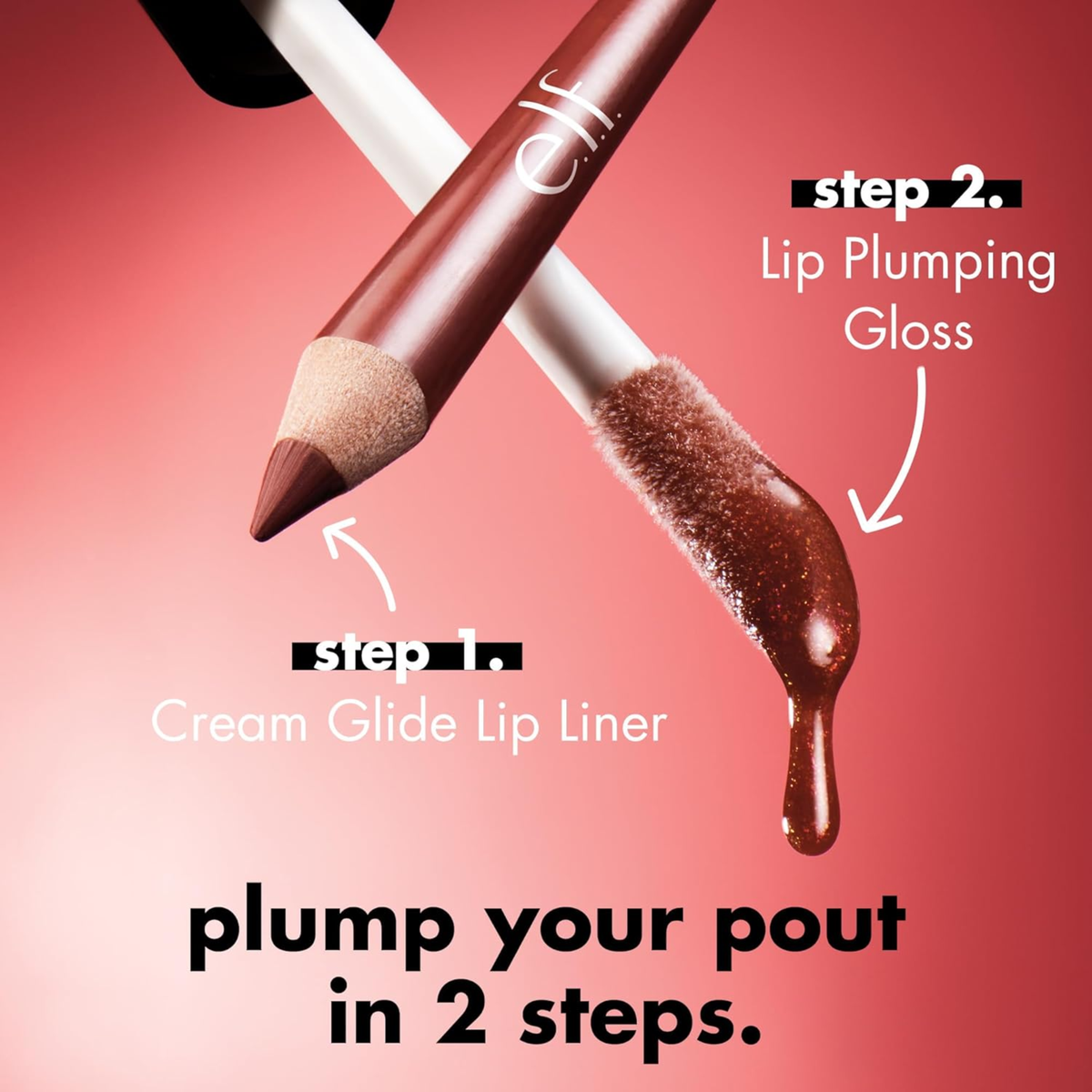 e.l.f. Lip Plumping Gloss voor voller ogende lippen