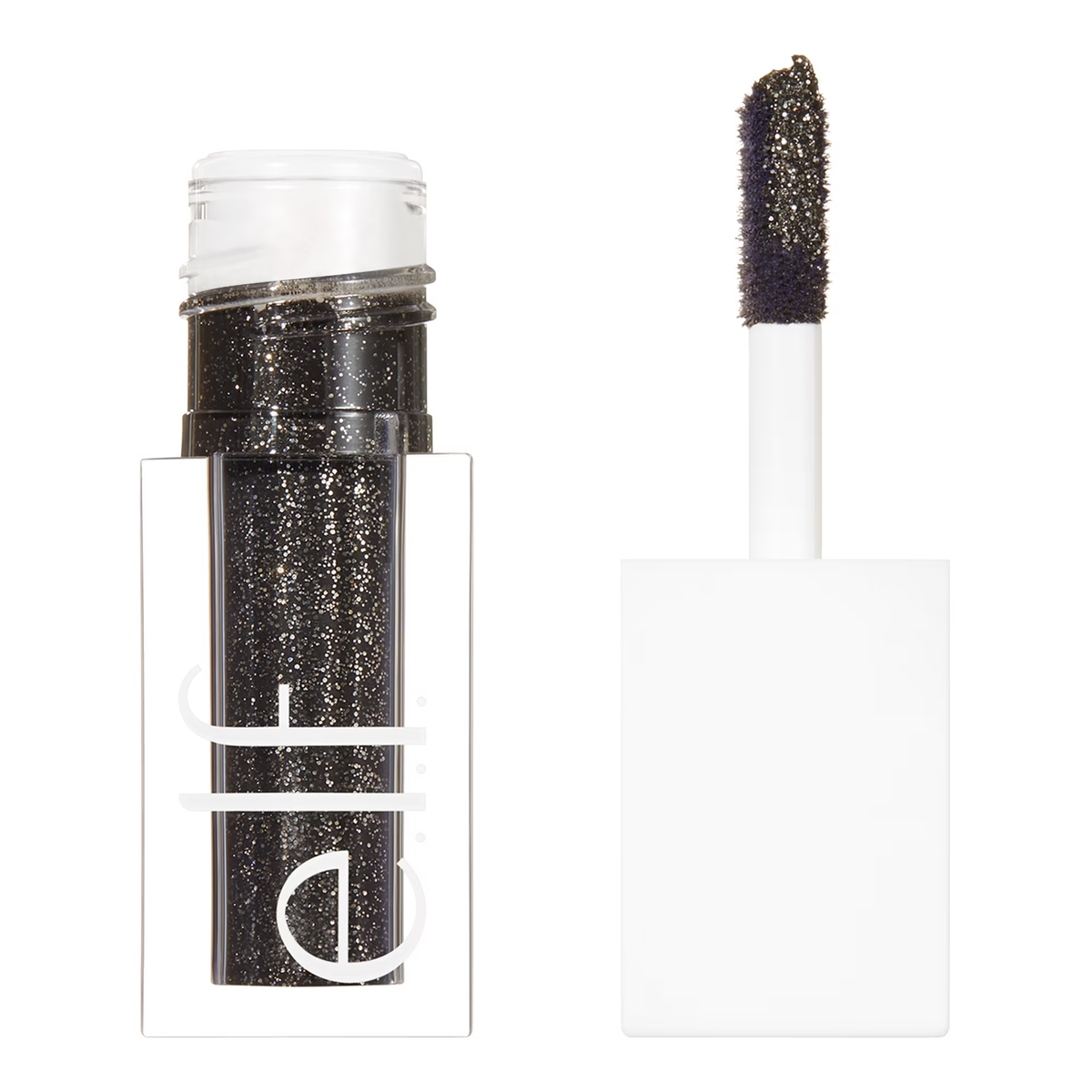e.l.f. Liquid Glitter Eyeshadow in de tint Black Magic