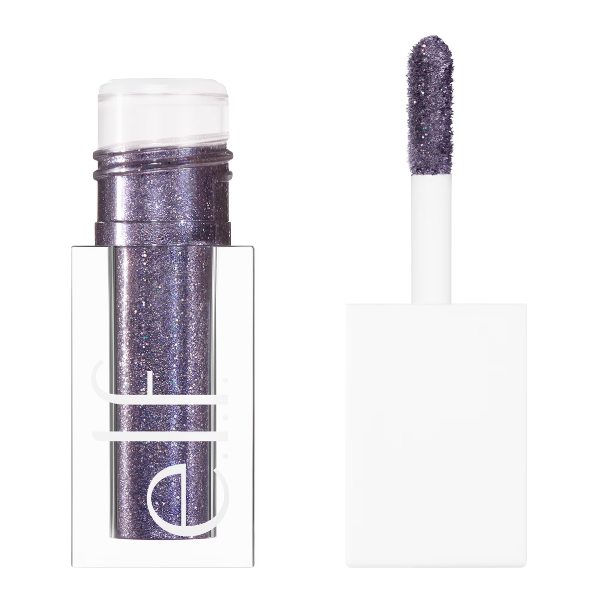 e.l.f. Liquid Glitter Eyeshadow in de tint Purple Reign