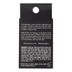 Achterzijde van de verpakking van e.l.f. No Budge Cream Eyeshadow met productinformatie.