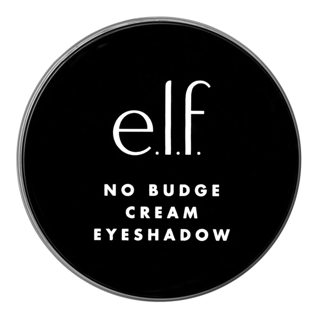 Bovenaanzicht van de verpakking van e.l.f. No Budge Cream Eyeshadow.
