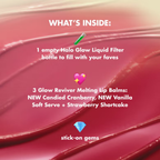 Inhoud van de e.l.f. (S)e.l.f. Made DIY Lip Balm Kit