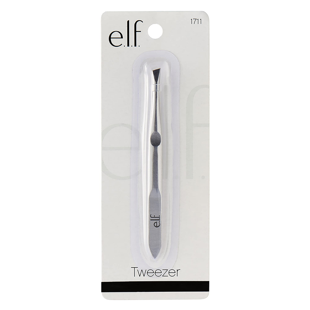 e.l.f. Slant Tweezer in originele verpakking voor nauwkeurige haarverwijdering.