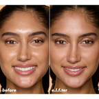 e.l.f. Halo Glow Setting Powder Light Pink op de huid