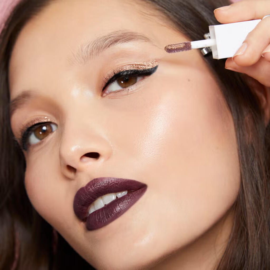 e.l.f. Liquid Glitter Eyeshadow Copper Pop met glitterfinish