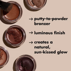 e.l.f. Luminous Putty Bronzer voor warmte en definitie