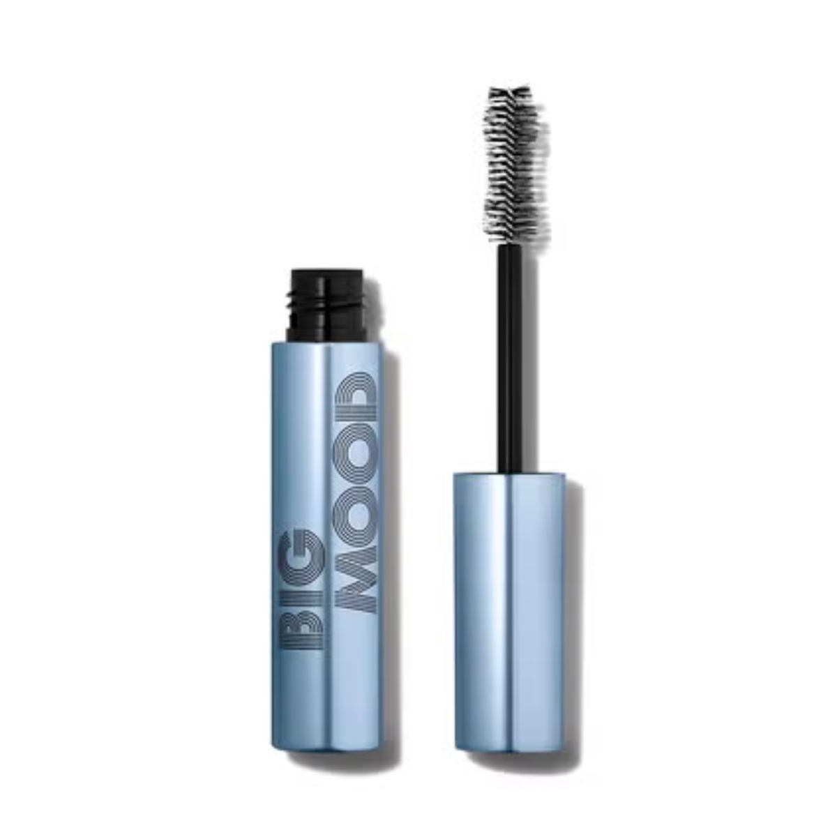 e.l.f. Big Mood Mascara Black Waterproof met zandlopervormige borstel