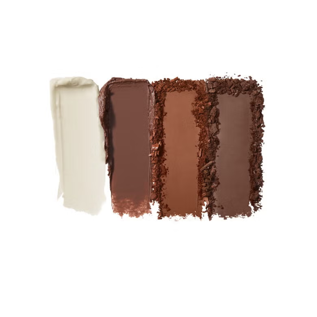 e.l.f. Bite-Size Brow Auburn met wenkbrauwwax en poeder