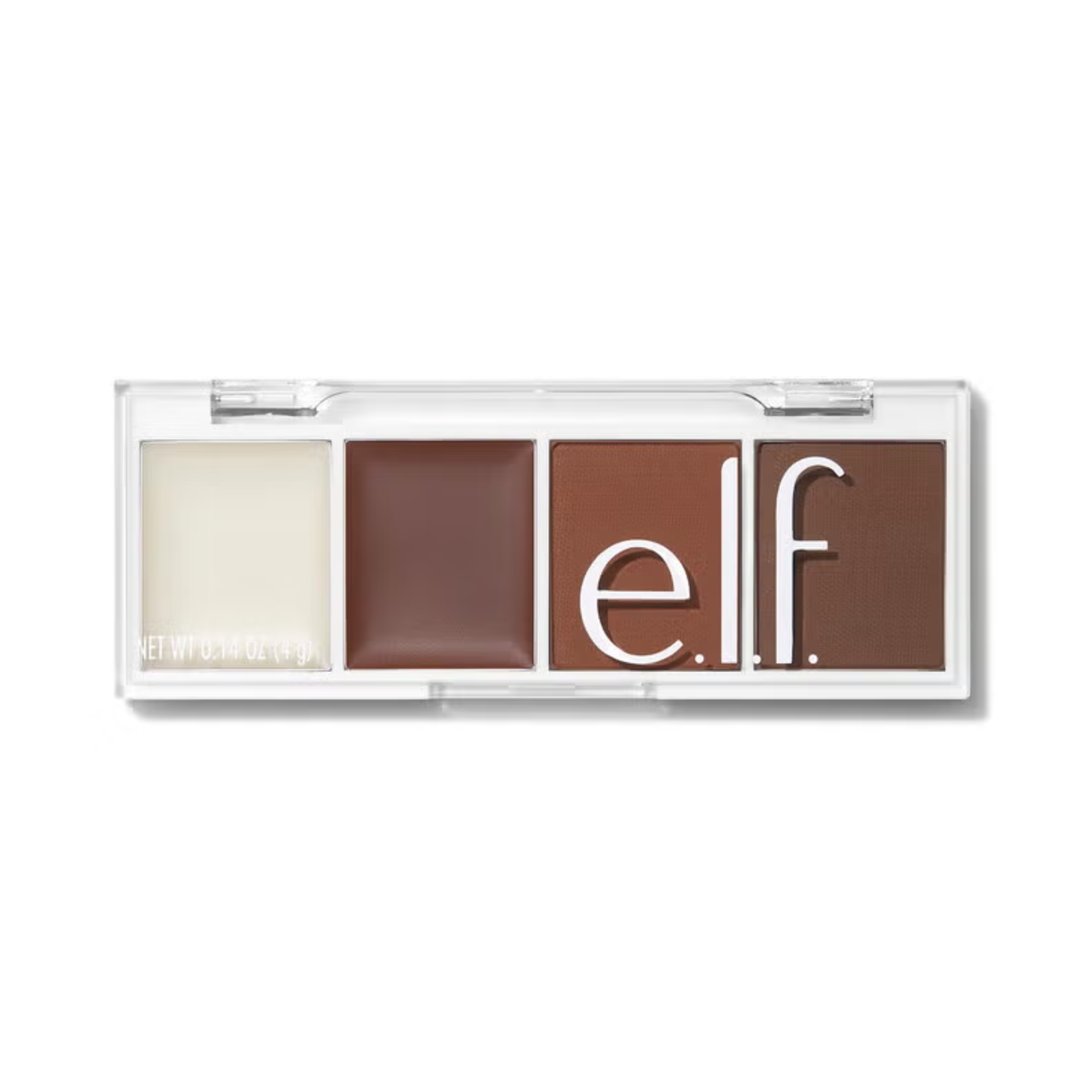 e.l.f. Bite-Size Brow wenkbrauwpalette in de tint Auburn