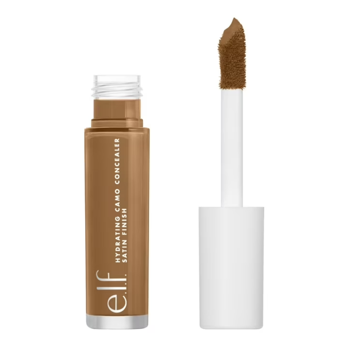 e.l.f. Hydrating Camo Concealer in de tint Deep Caramel