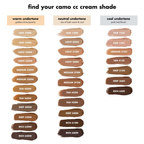 Overzicht van e.l.f. Hydrating Camo CC Cream tinten