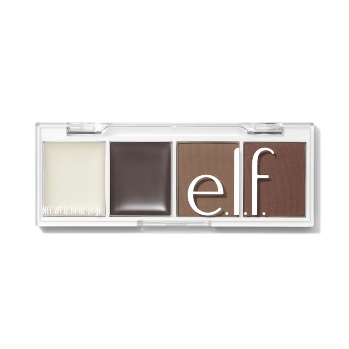 e.l.f. Bite-Size Brow wenkbrauwpalette in de tint Neutral Brown