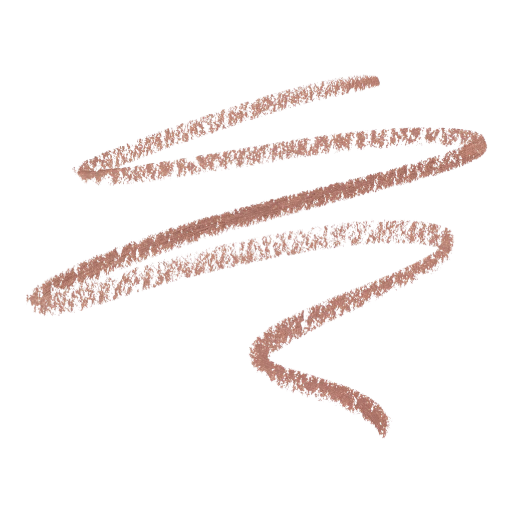 Swatch van e.l.f. Cream Glide Lip Liner in de tint Baddest Beige
