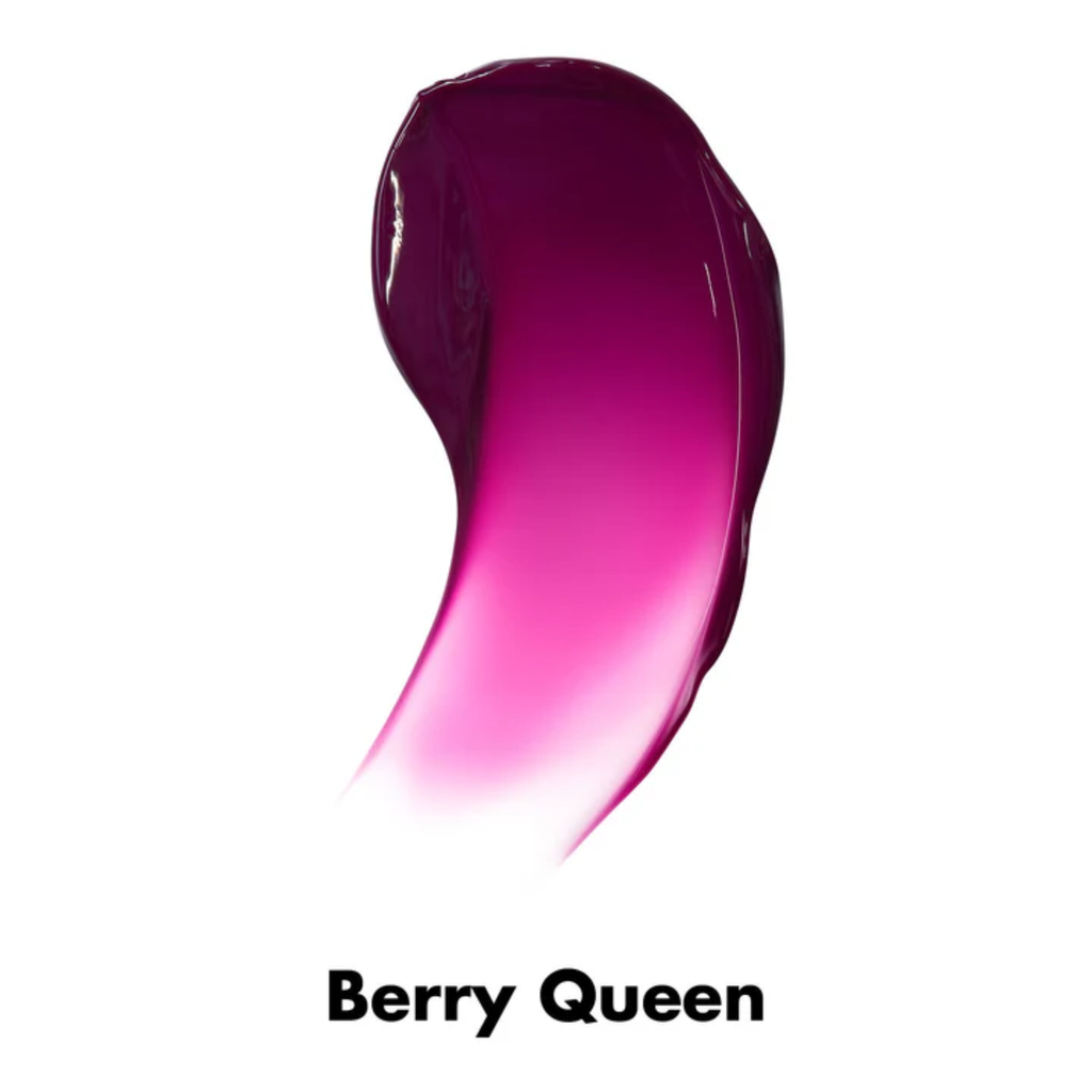 Swatch van e.l.f. Glossy Lip Stain Berry Queen