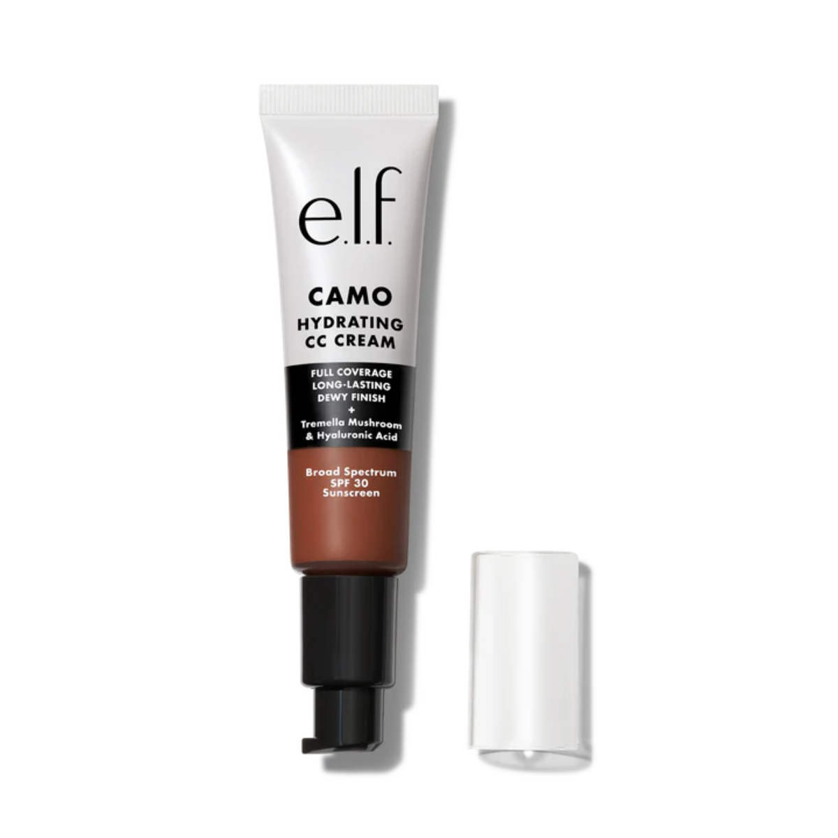 e.l.f. Hydrating Camo CC Cream SPF 30 in de tint Deep 560 C