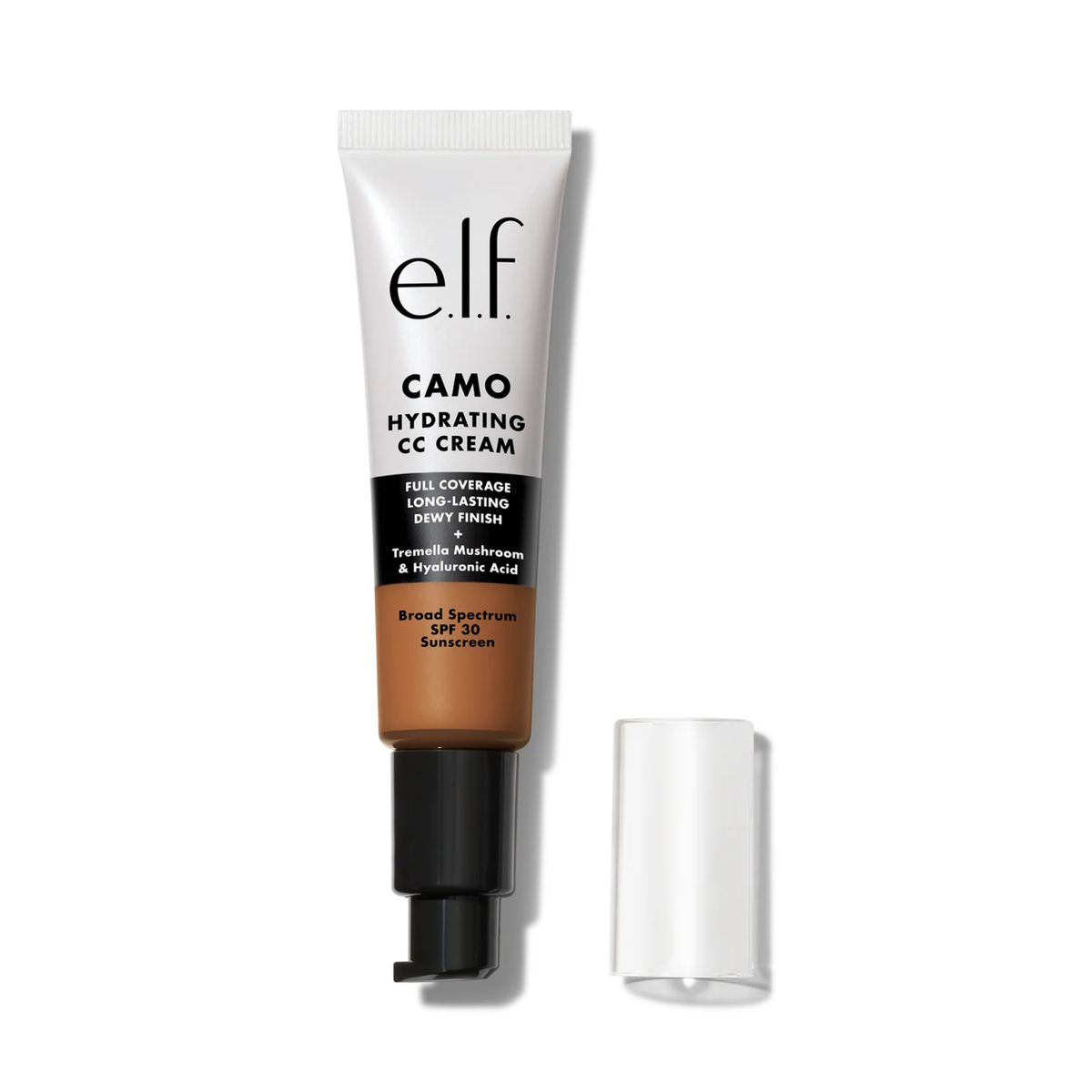 e.l.f. Hydrating Camo CC Cream SPF 30 in de tint Tan 460 W