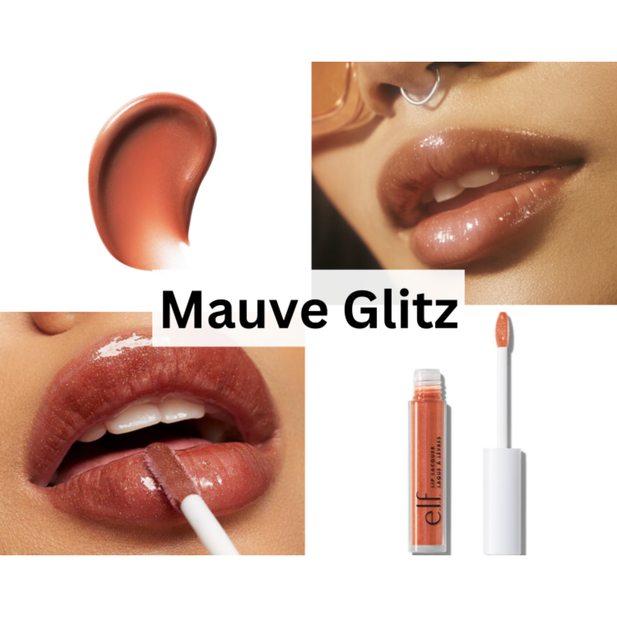 e.l.f. Lip Lacquer Mauve Glitz productweergave