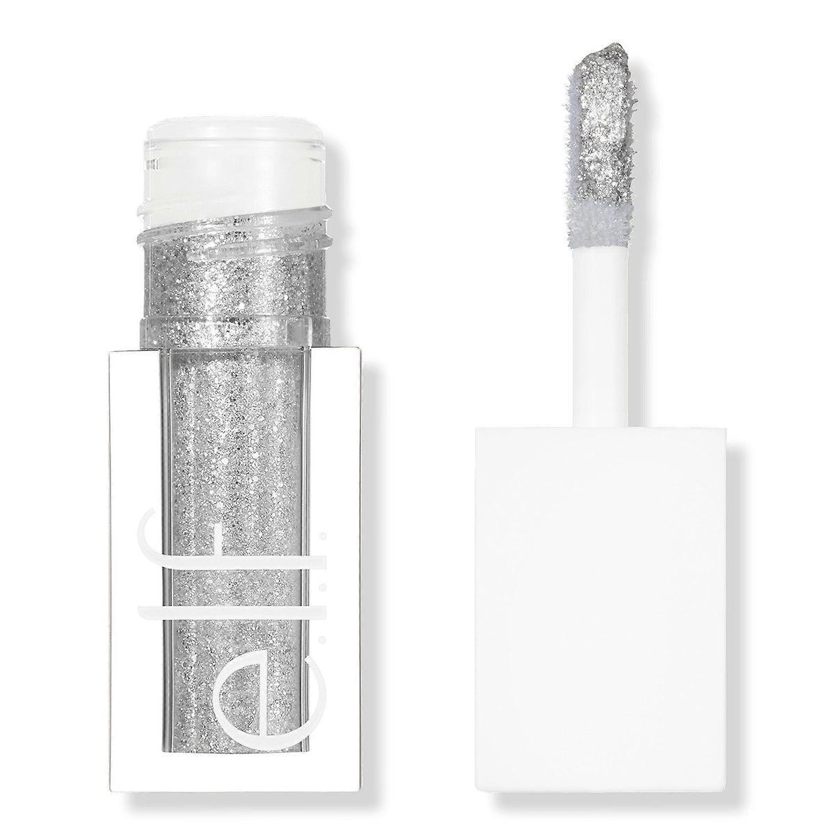 e.l.f. Liquid Glitter Eyeshadow in de tint Bling Bling met applicator