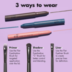 e.l.f. No Budge Matte Eyeshadow Stick Groovy met matte finish