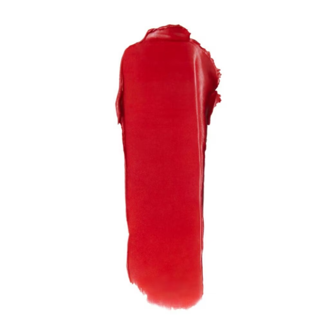 Swatch van e.l.f. SRSLY Satin Lipstick Cherry