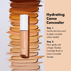 Stappen voor het aanbrengen van e.l.f. Hydrating Camo Concealer