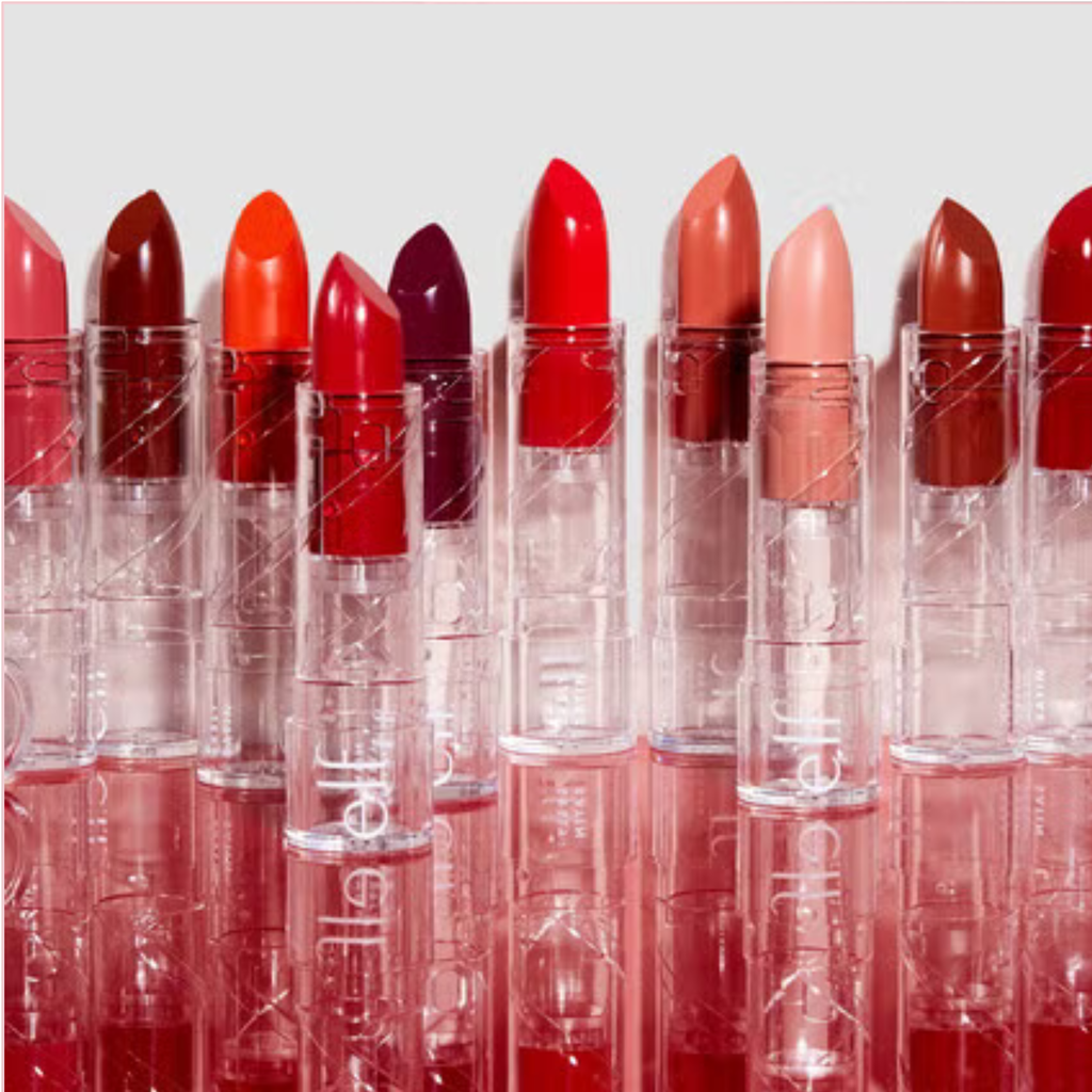 Overzicht van e.l.f. SRSLY Satin Lipstick tinten